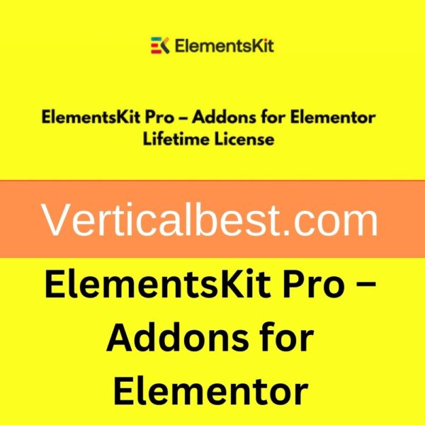 ElementsKit Pro – Addons for Elementor